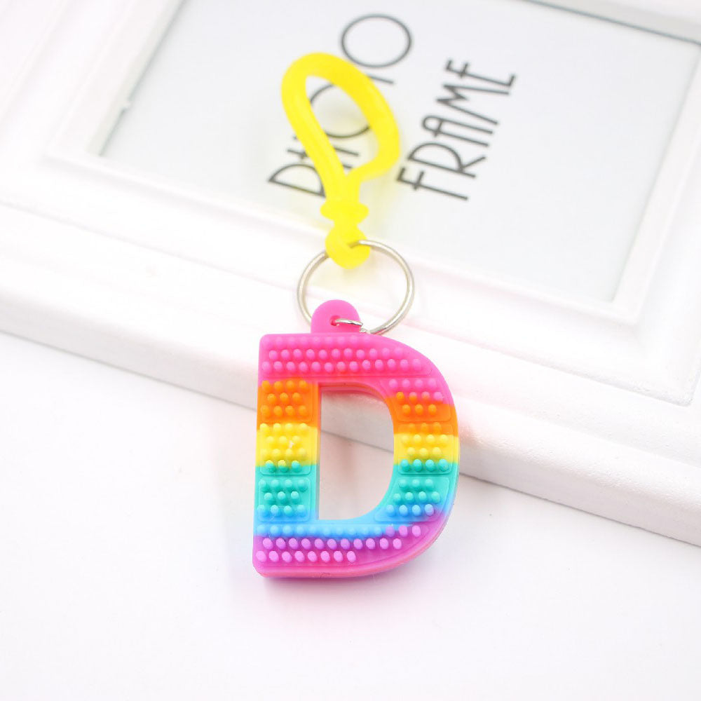 Wholesale PVC Unzip Toy Keychain